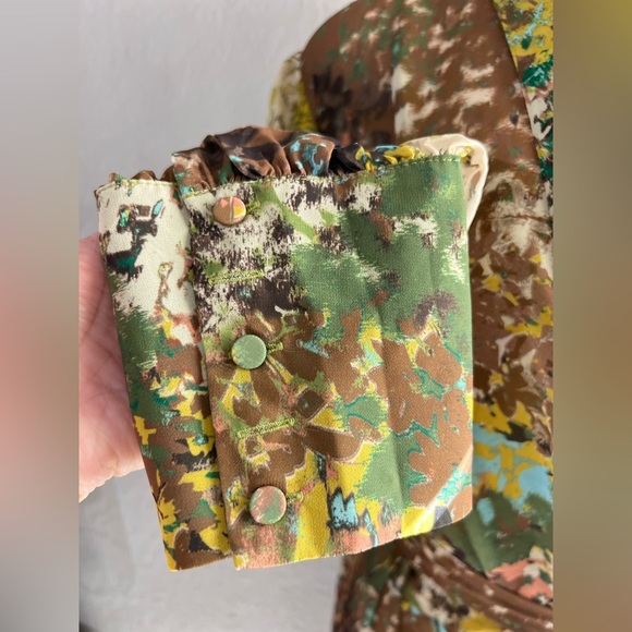 ELOQUIL Flowy Printed Dress floral print size 18 NWT - Picture 8 of 16